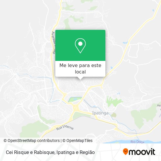 Cei Risque e Rabisque mapa