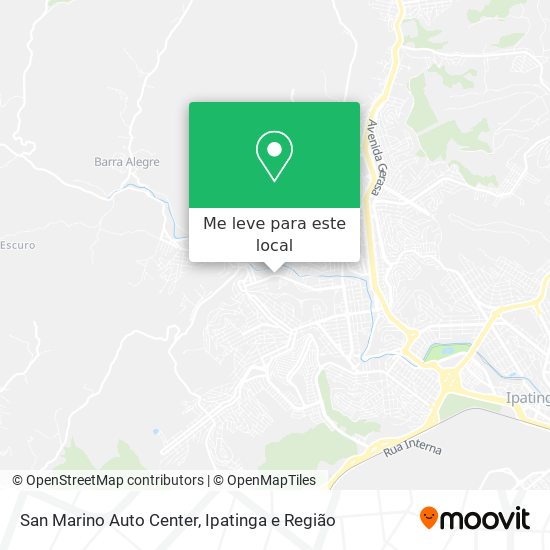 San Marino Auto Center mapa