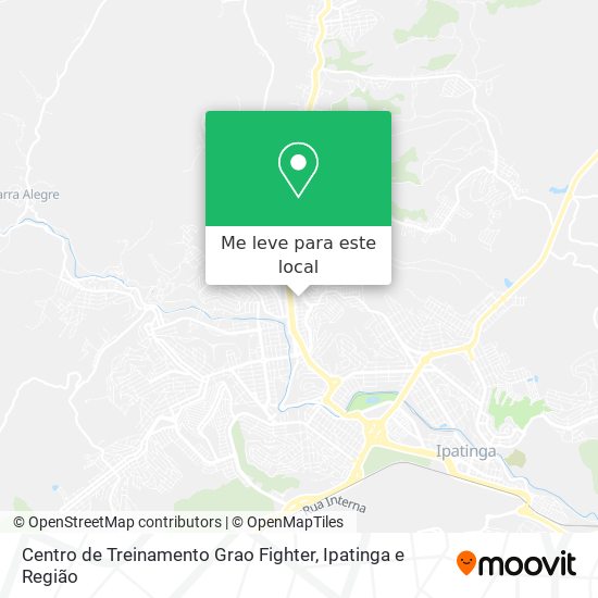 Centro de Treinamento Grao Fighter mapa