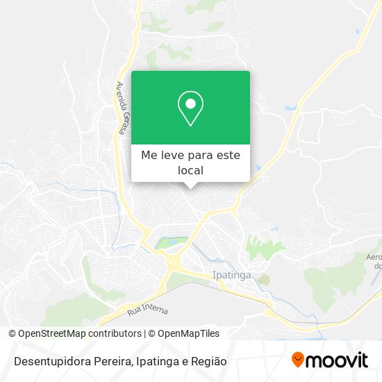 Desentupidora Pereira mapa