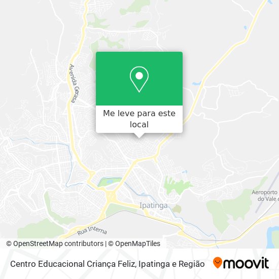 Centro Educacional Criança Feliz mapa