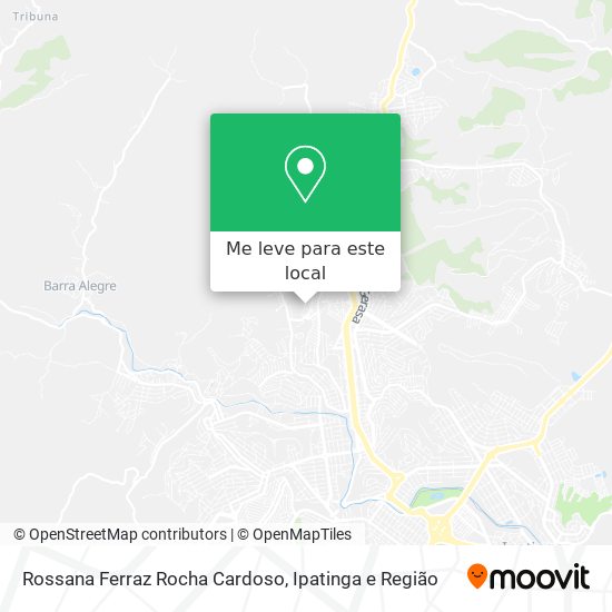 Rossana Ferraz Rocha Cardoso mapa