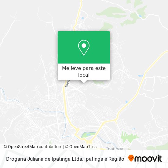Drogaria Juliana de Ipatinga Ltda mapa