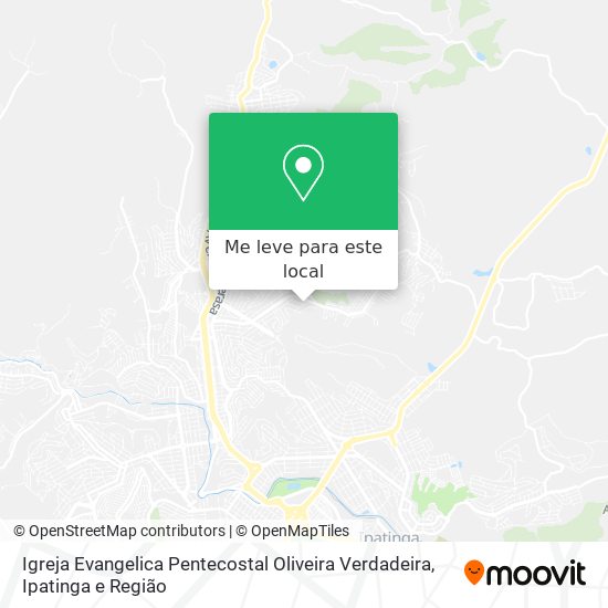 Igreja Evangelica Pentecostal Oliveira Verdadeira mapa