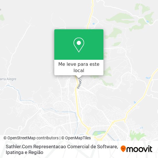 Sathler.Com Representacao Comercial de Software mapa