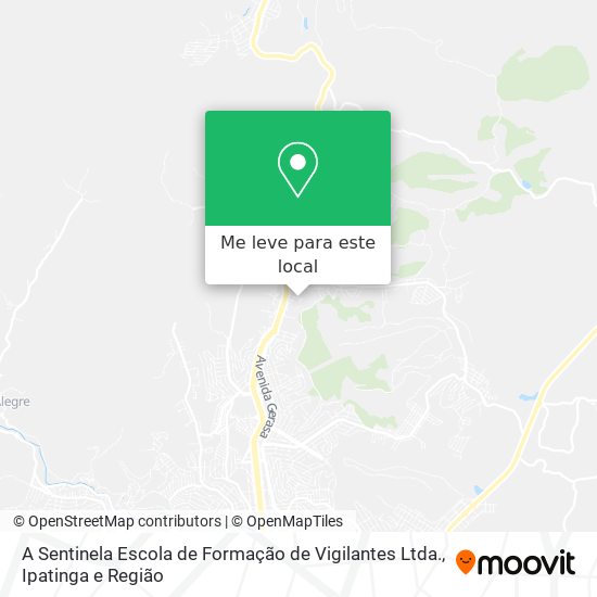 A Sentinela Escola de Formação de Vigilantes Ltda. mapa