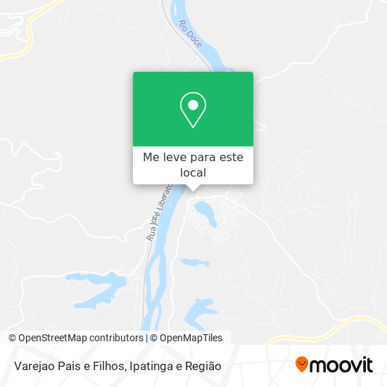 Varejao Pais e Filhos mapa