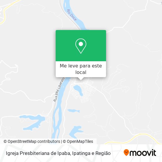 Igreja Presbiteriana de Ipaba mapa