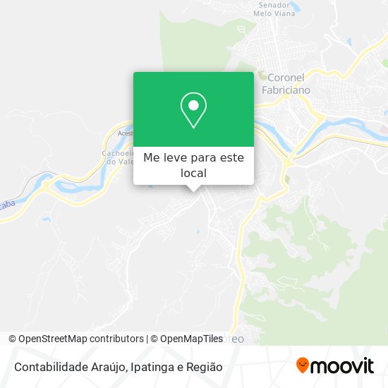 Contabilidade Araújo mapa