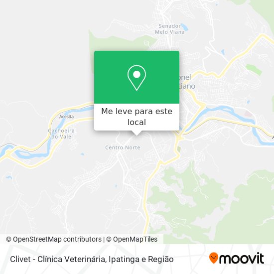 Clivet - Clínica Veterinária mapa