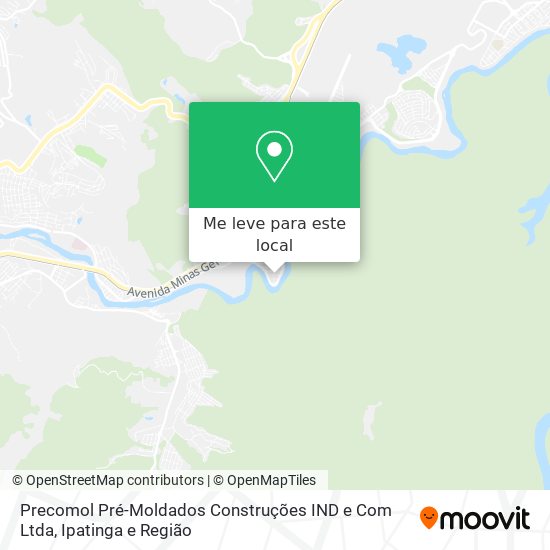 Precomol Pré-Moldados Construções IND e Com Ltda mapa