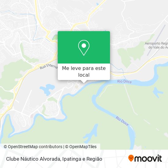 Clube Náutico Alvorada mapa