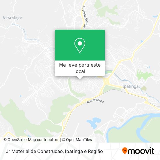 Jr Material de Construcao mapa
