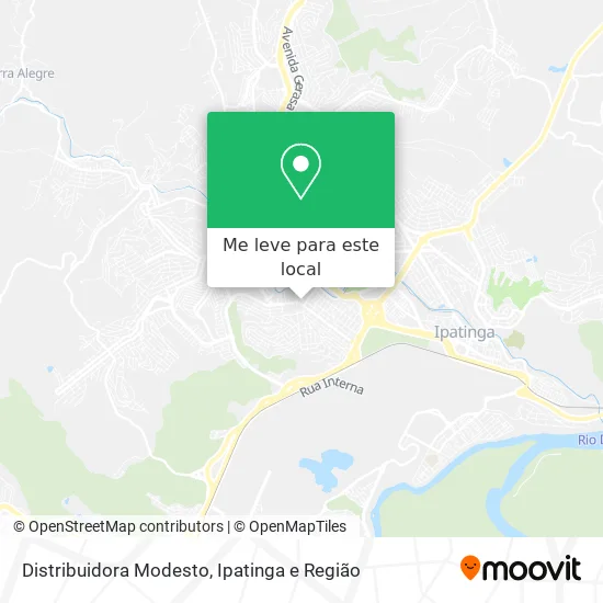 Distribuidora Modesto mapa