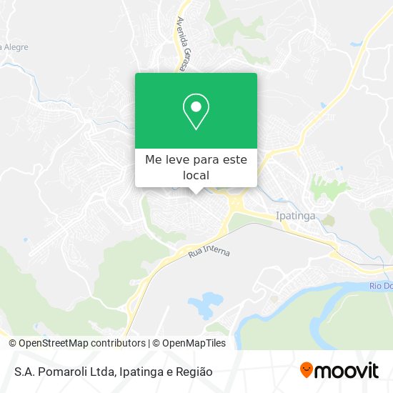 S.A. Pomaroli Ltda mapa