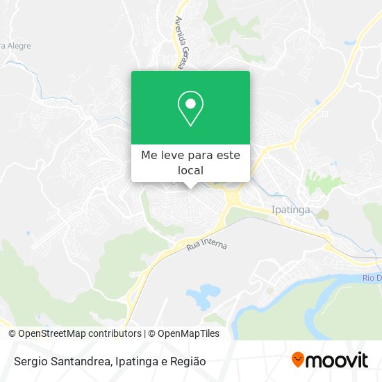 Sergio Santandrea mapa