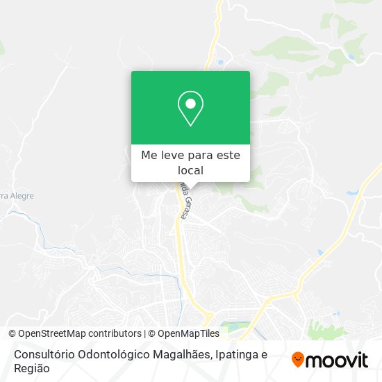 Consultório Odontológico Magalhães mapa