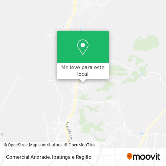 Comercial Andrade mapa