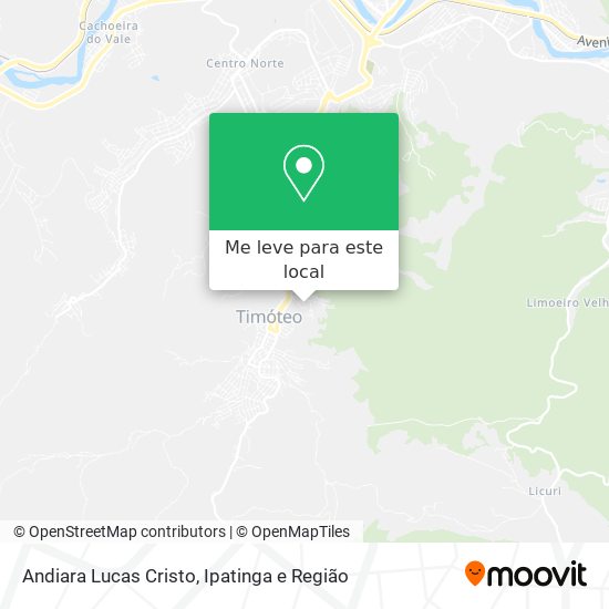 Andiara Lucas Cristo mapa