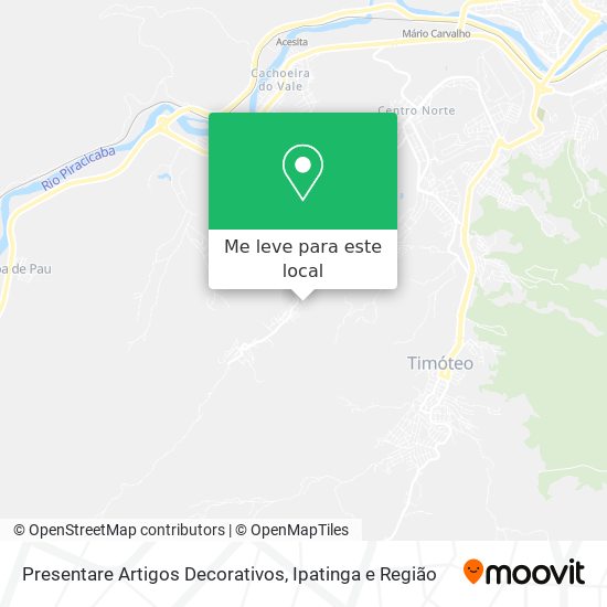 Presentare Artigos Decorativos mapa