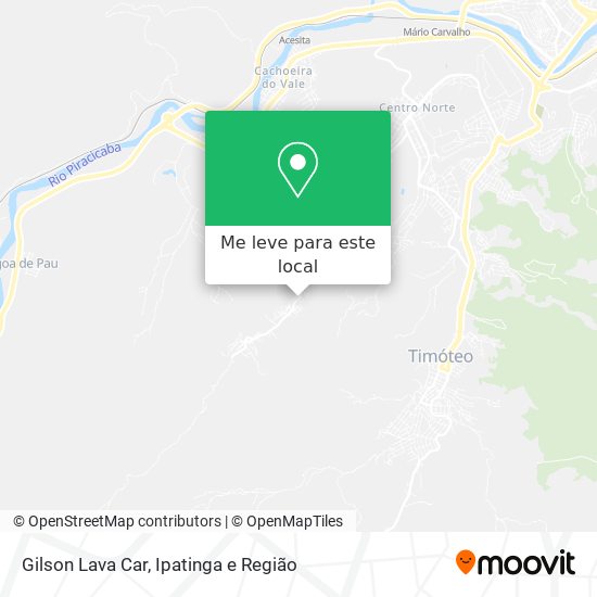 Gilson Lava Car mapa