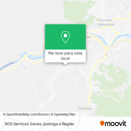 SOS Servicos Gerais mapa