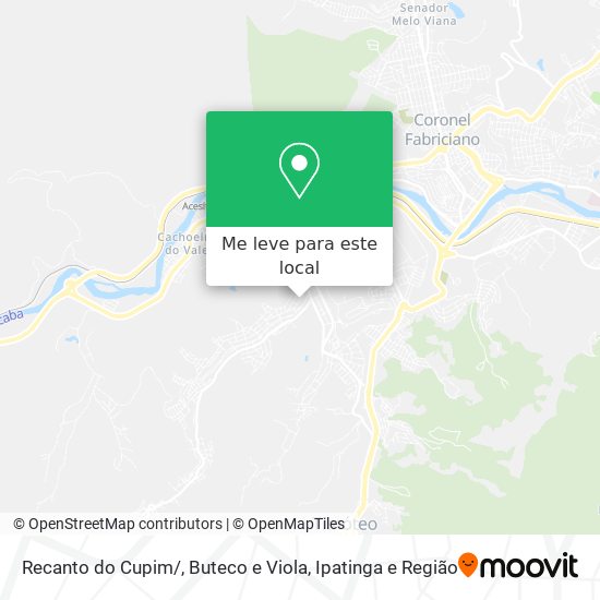 Recanto do Cupim / , Buteco e Viola mapa