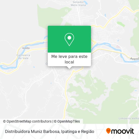 Distribuidora Muniz Barbosa mapa