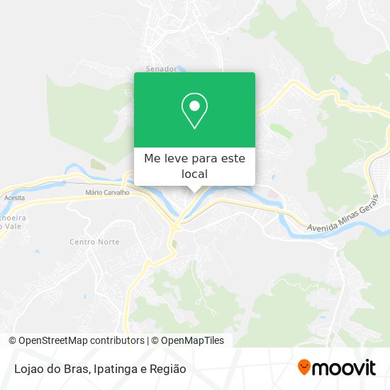 Lojao do Bras mapa