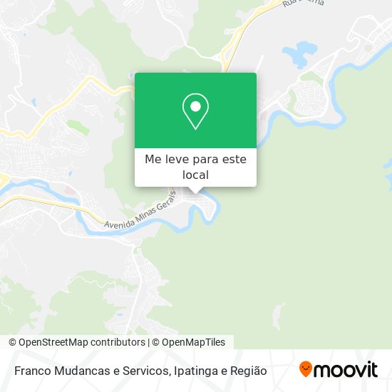 Franco Mudancas e Servicos mapa