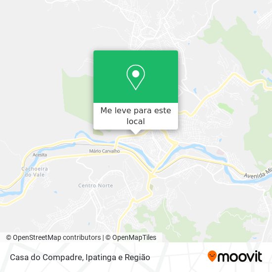 Casa do Compadre mapa