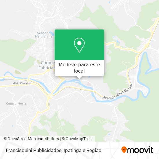 Francisquini Publicidades mapa