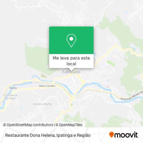 Restaurante Dona Helena mapa