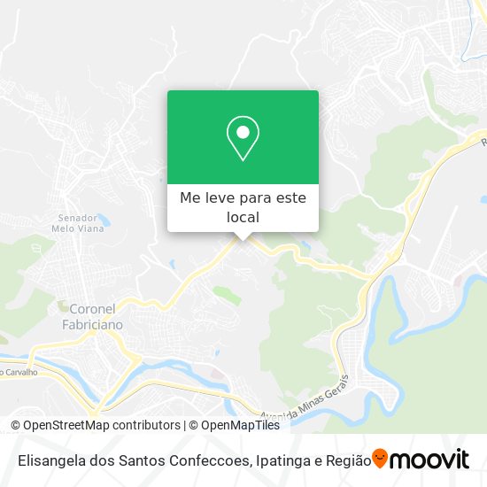 Elisangela dos Santos Confeccoes mapa