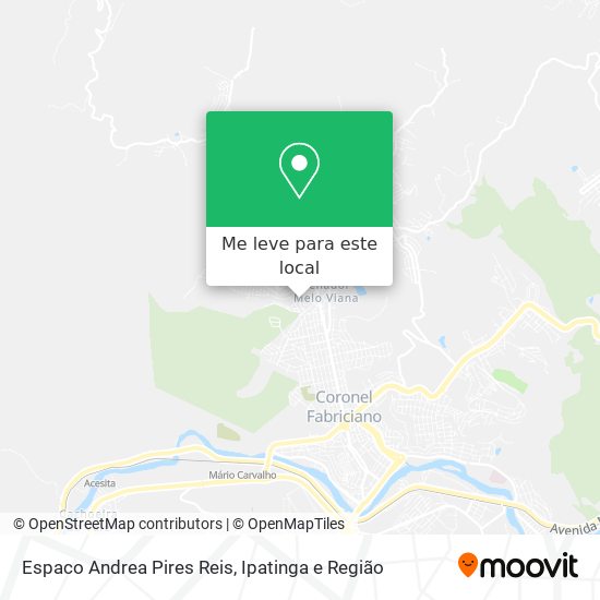 Espaco Andrea Pires Reis mapa