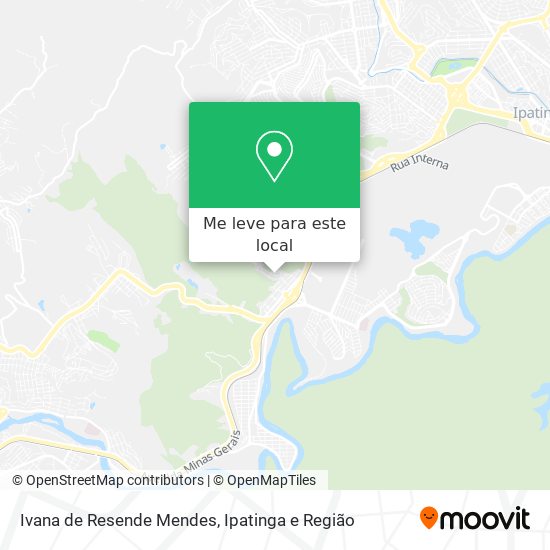 Ivana de Resende Mendes mapa