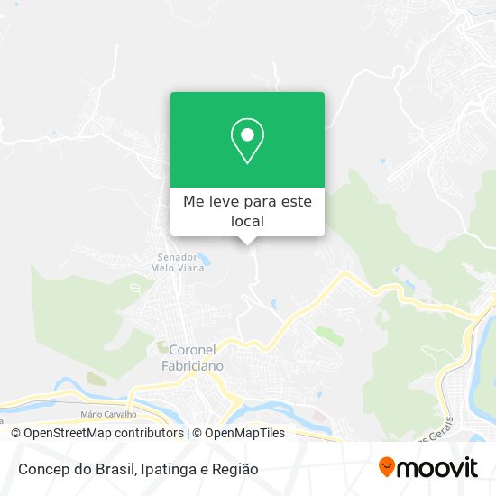 Concep do Brasil mapa