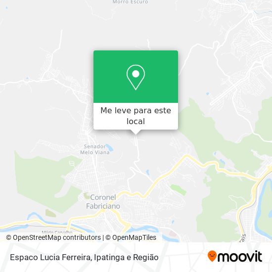 Espaco Lucia Ferreira mapa
