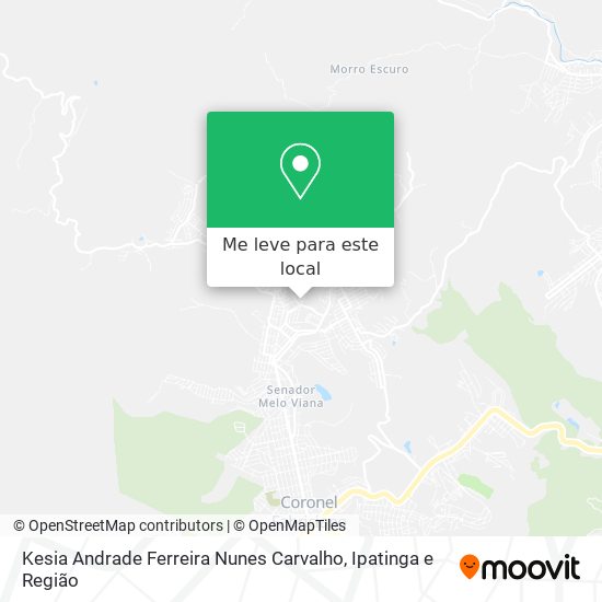 Kesia Andrade Ferreira Nunes Carvalho mapa