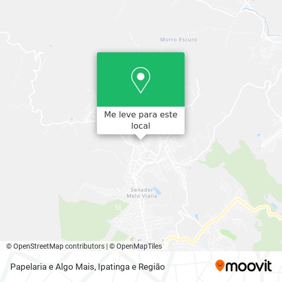 Papelaria e Algo Mais mapa