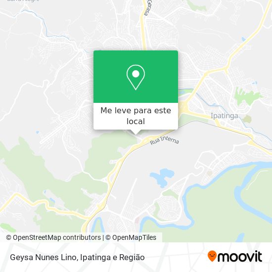 Geysa Nunes Lino mapa