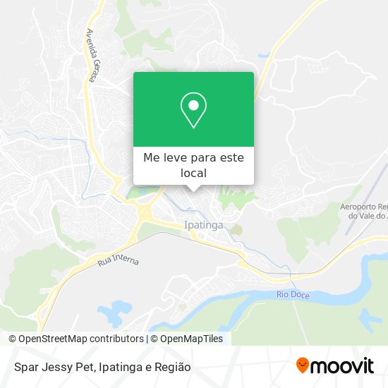 Spar Jessy Pet mapa
