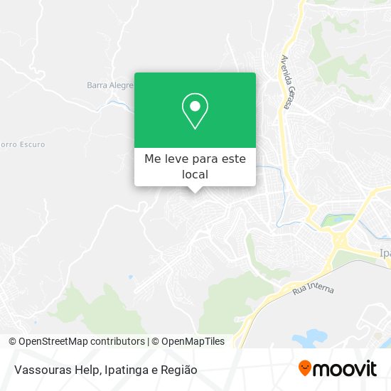 Vassouras Help mapa
