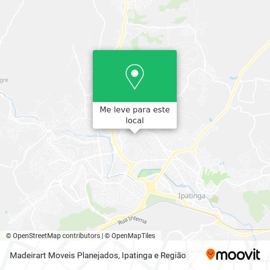 Madeirart Moveis Planejados mapa