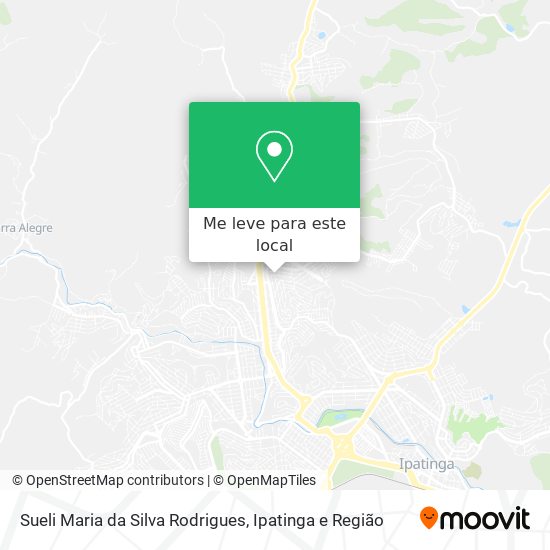 Sueli Maria da Silva Rodrigues mapa