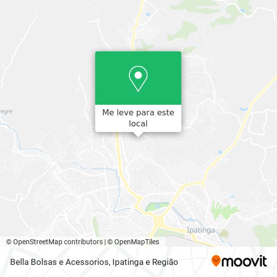 Bella Bolsas e Acessorios mapa
