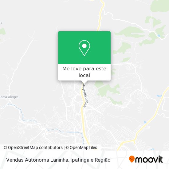 Vendas Autonoma Laninha mapa