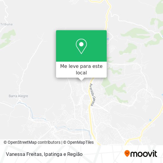 Vanessa Freitas mapa