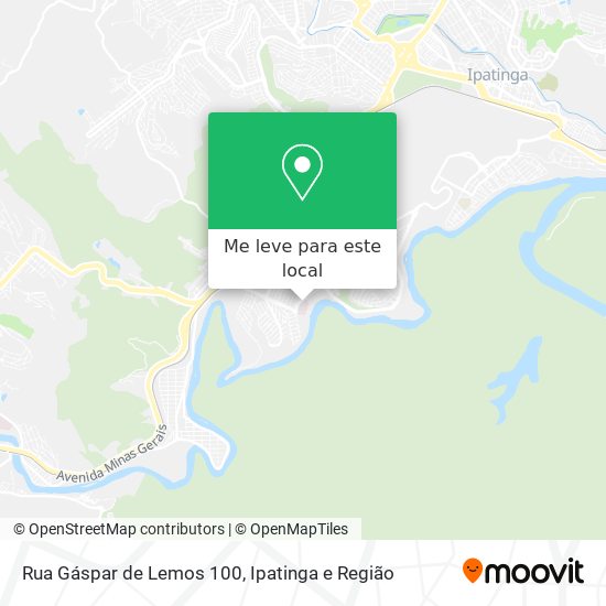 Rua Gáspar de Lemos 100 mapa