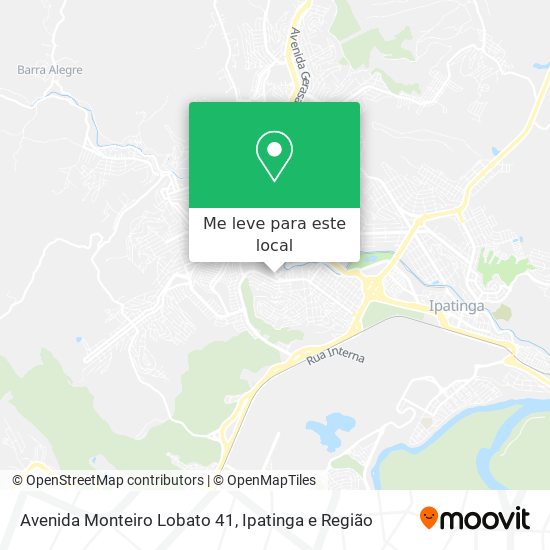 Avenida Monteiro Lobato 41 mapa